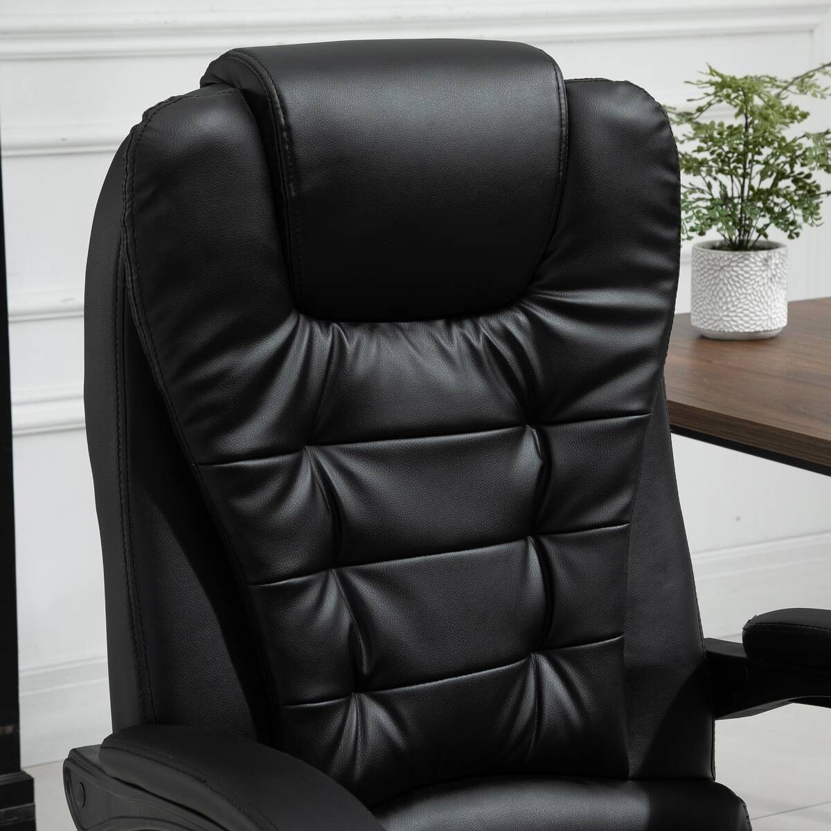 Chefsessel 921-342V91BK schwarz PVC Kunstleder Stahl