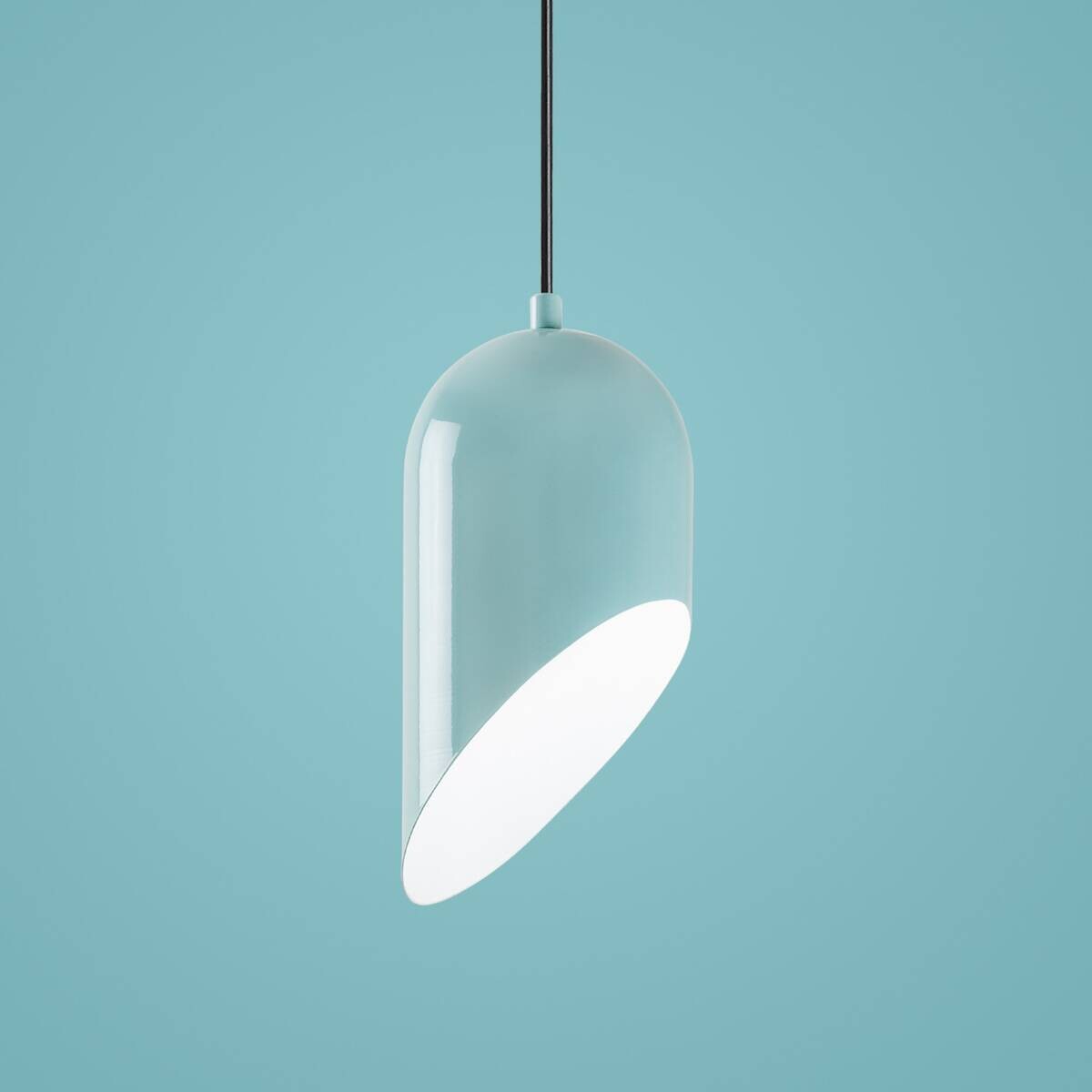 Opviq Pendelleuchte türkis B/H/T: ca. 14x121x14 cm E27 1 Brennstellen
