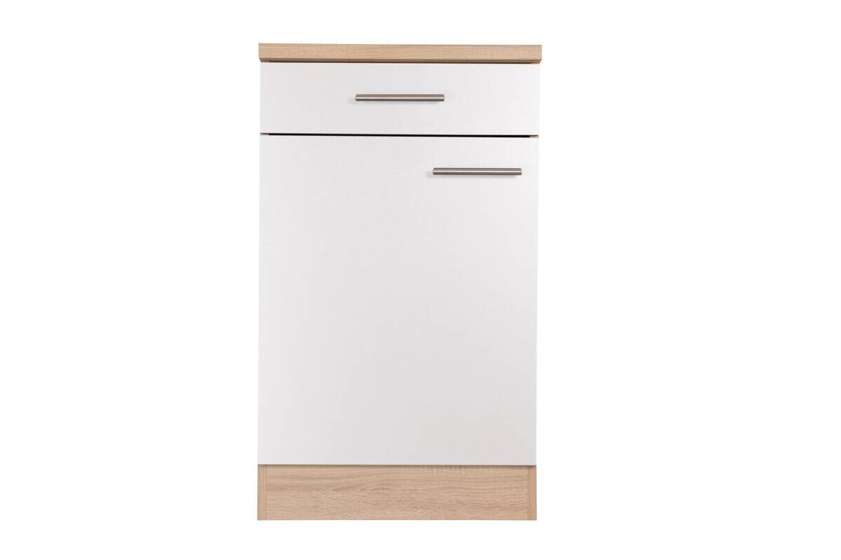 Unterschrank Merle weiß B/H/T: ca. 50x85x60 cm