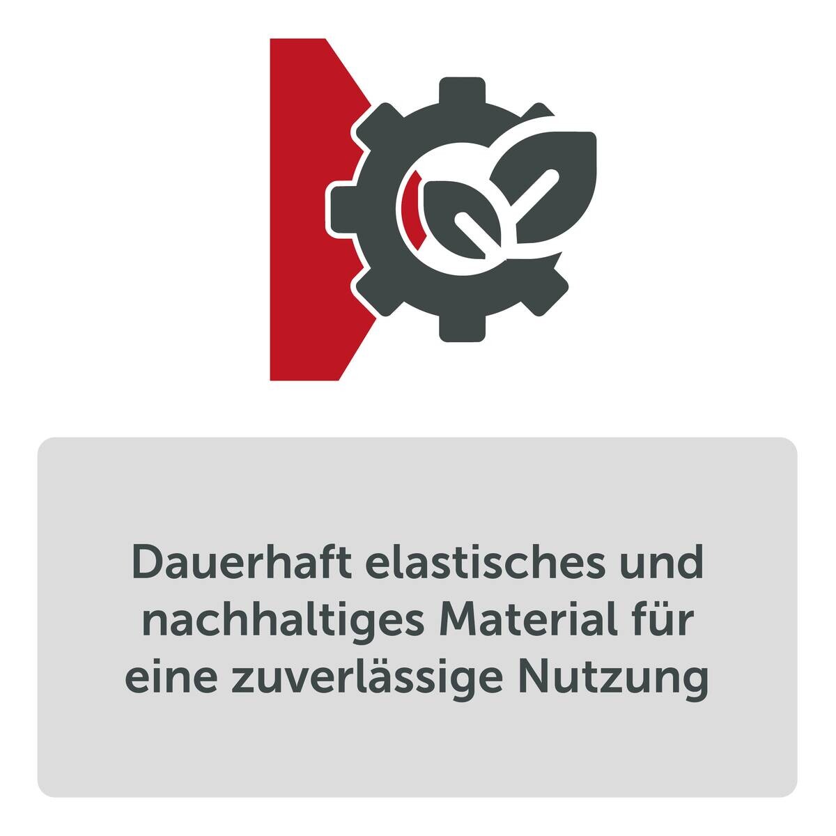 Eisl Gummi-Antivibrationsmatte schwarz Gummi