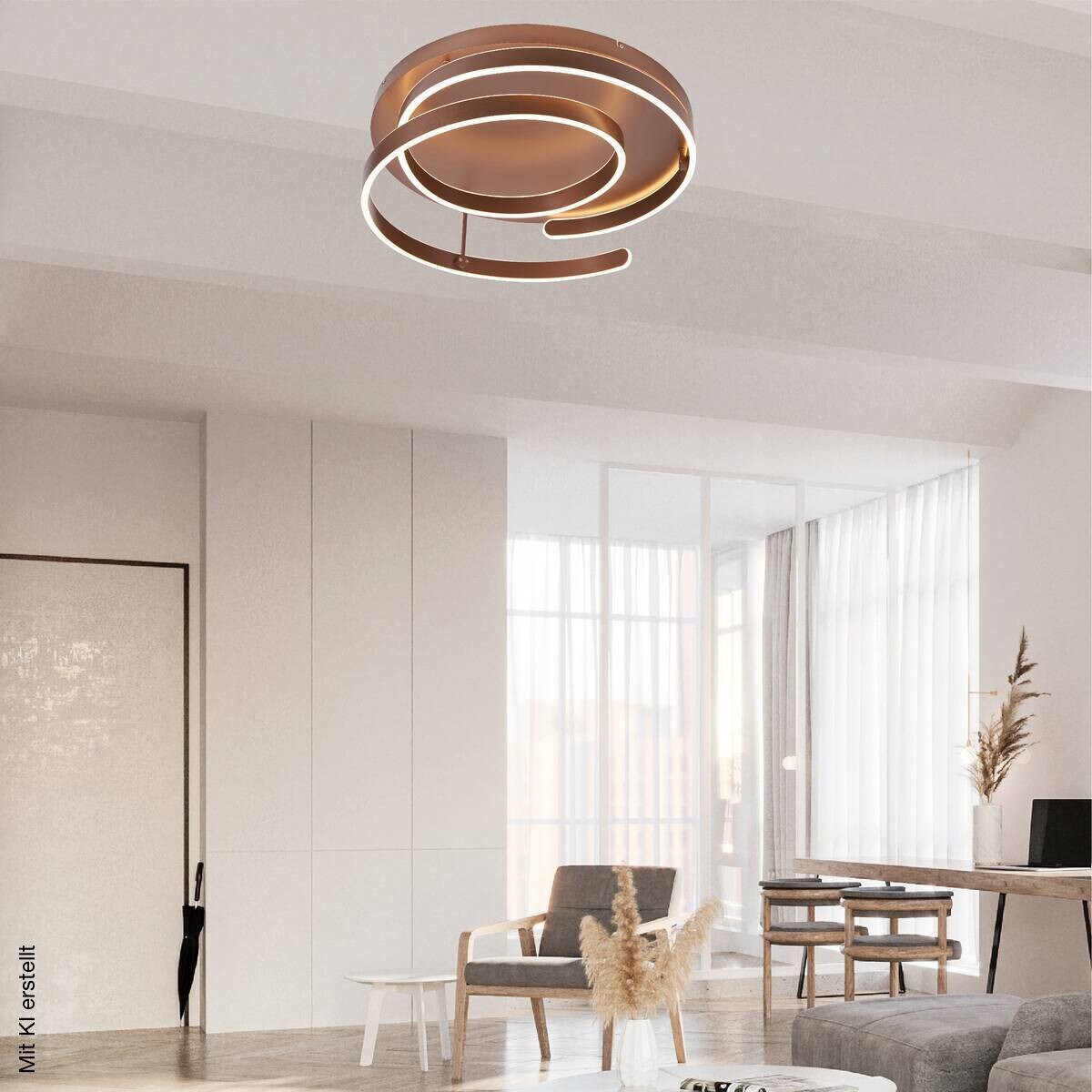 POCOline LED-Deckenleuchte Taro H/D: ca. 18x60 cm