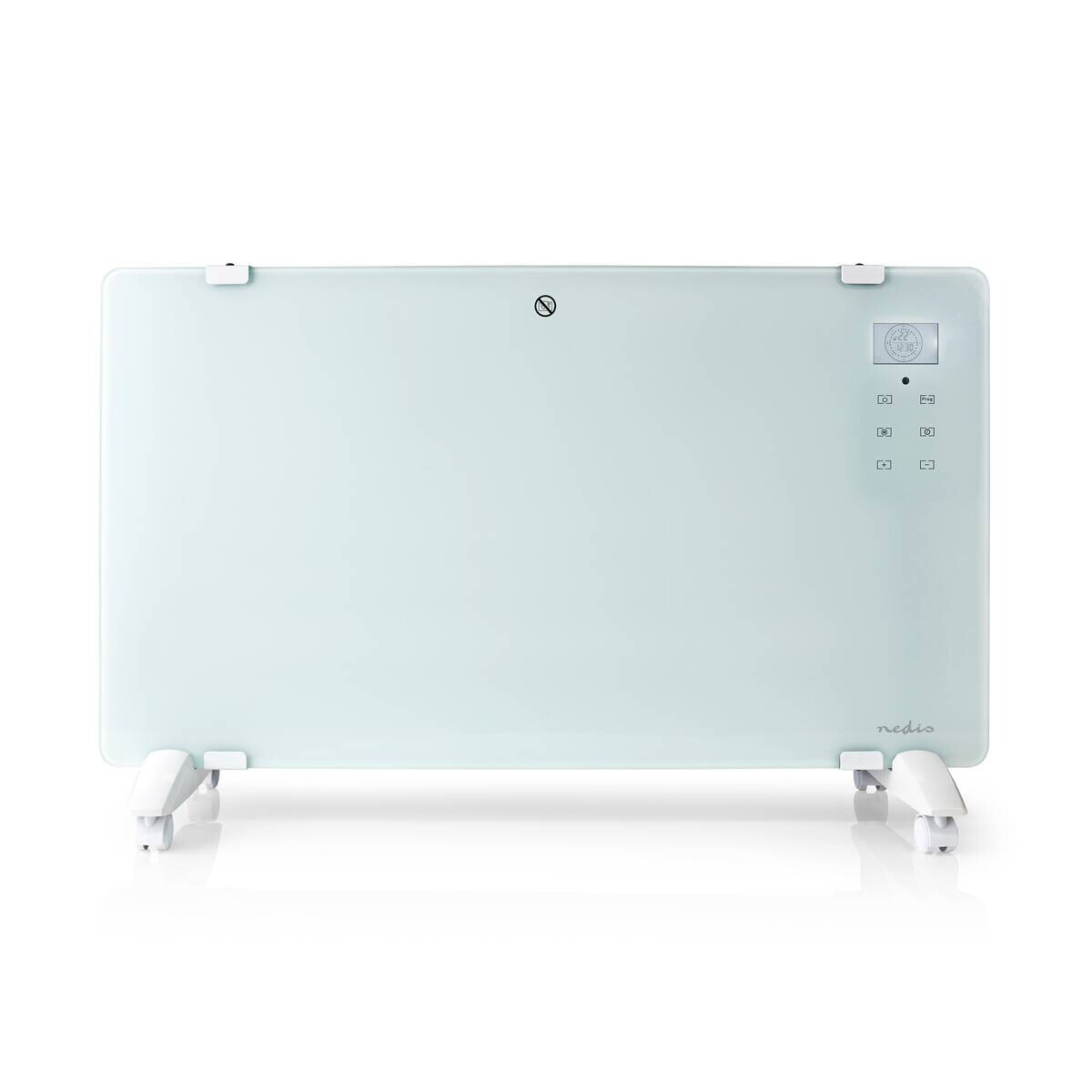 Nedis Konvektionsheizgerät weiß Metall Glas B/H/L: ca. 83x52x26 cm ca. 2000 W