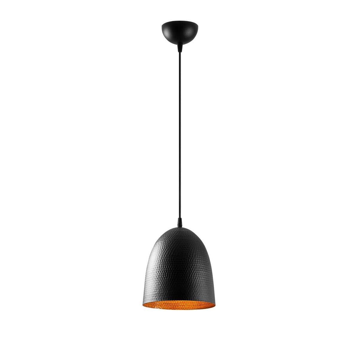 Opviq Pendelleuchte schwarz B/H/T: ca. 20x125x20 cm E27 1 Brennstellen