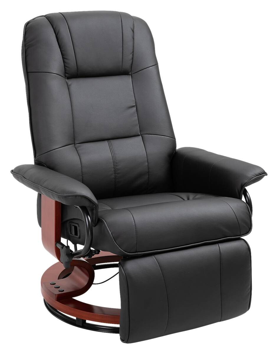 Sessel 833-621 schwarz B/H/T: ca. 78x100x87 cm