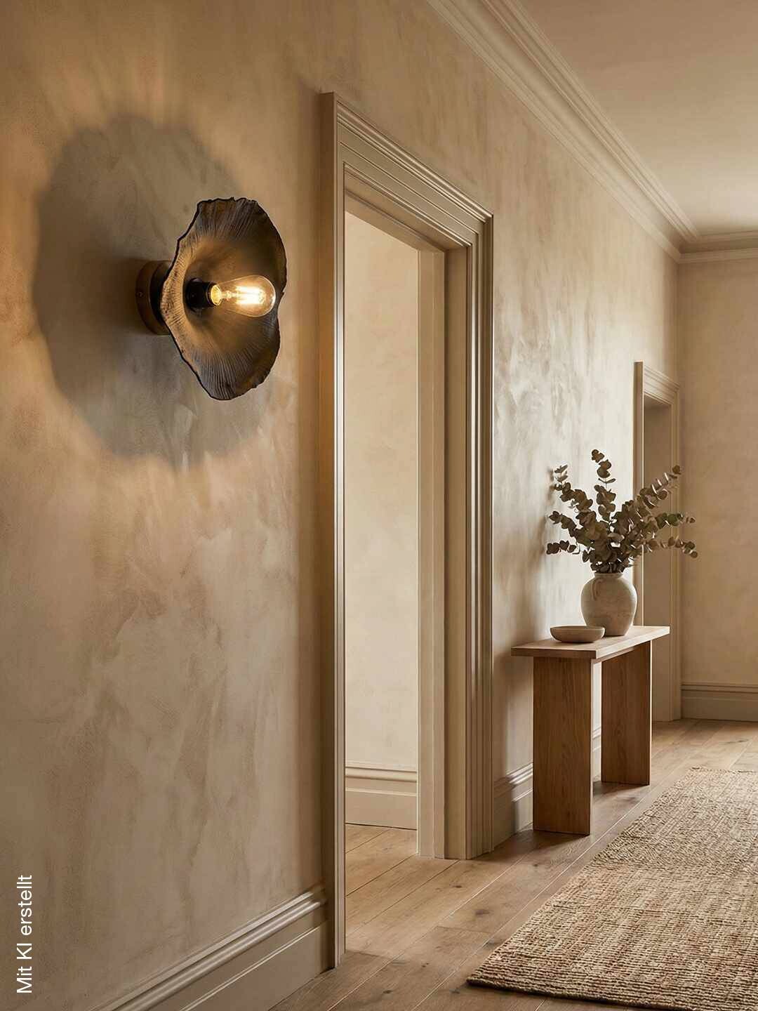 Opviq Wandleuchte gold schwarz Metall B/H/T/L/D: ca. 35x35x35x35x35 cm 1 Brennstellen