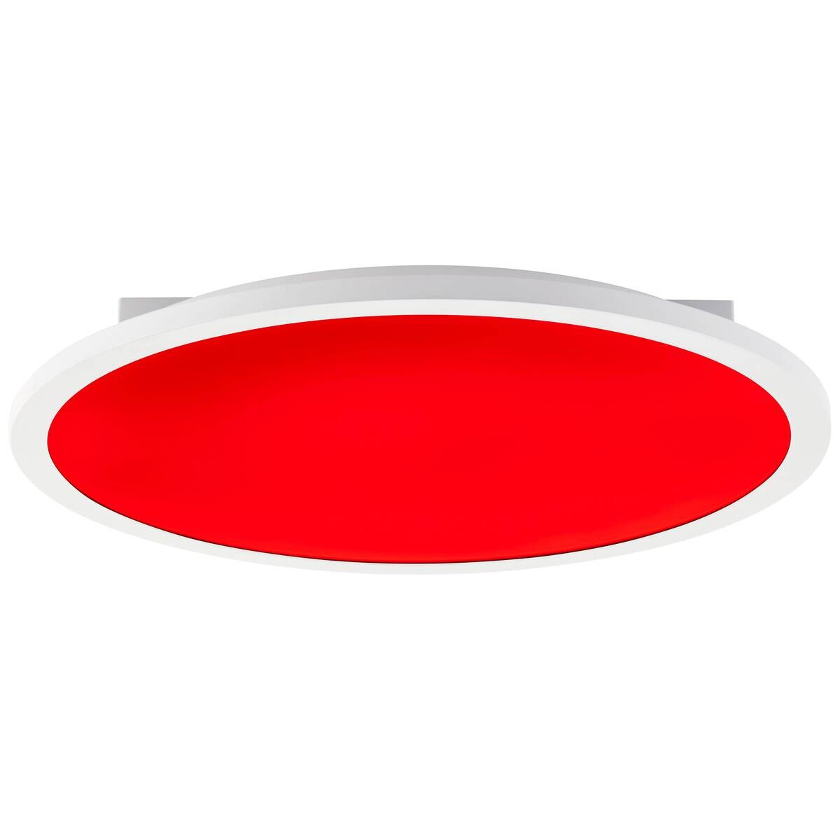 Brilliant LED-Deckenleuchte Briston weiß Kunststoff Metall B/H/L/D: ca. 43,5x7,5x44x42 cm