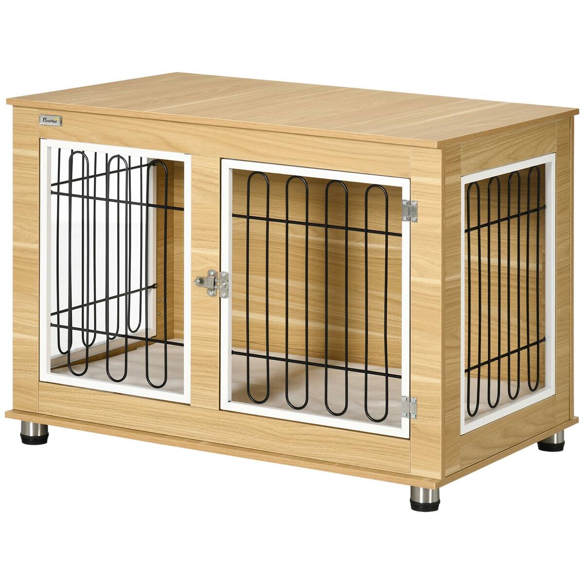 PawHut Hunde-Zubehör Eiche Polypropylen B/H/L: ca. 58x90x65 cm
