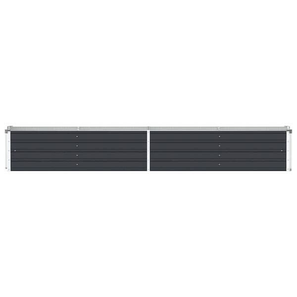 Hochbeet anthrazit Stahl B/H/L: ca. 40x45x320 cm