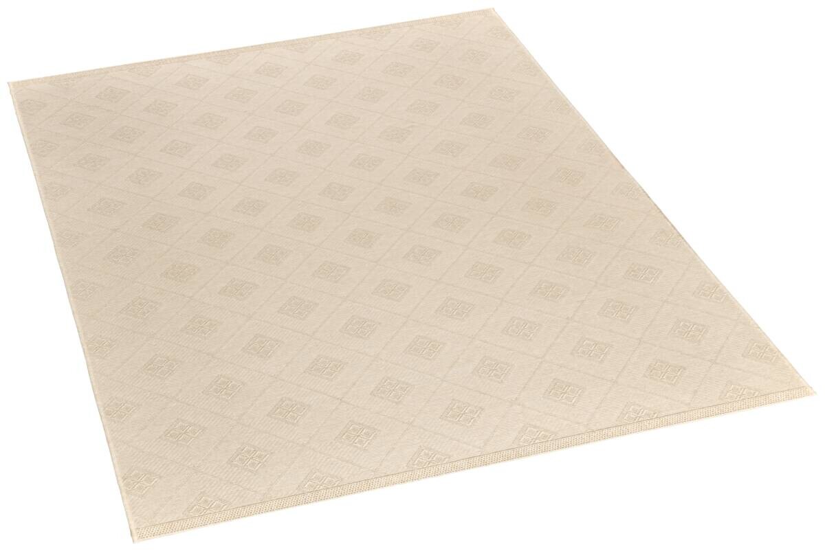 Flachwebteppich Jersey Home creme B/L: ca. 80x150 cm
