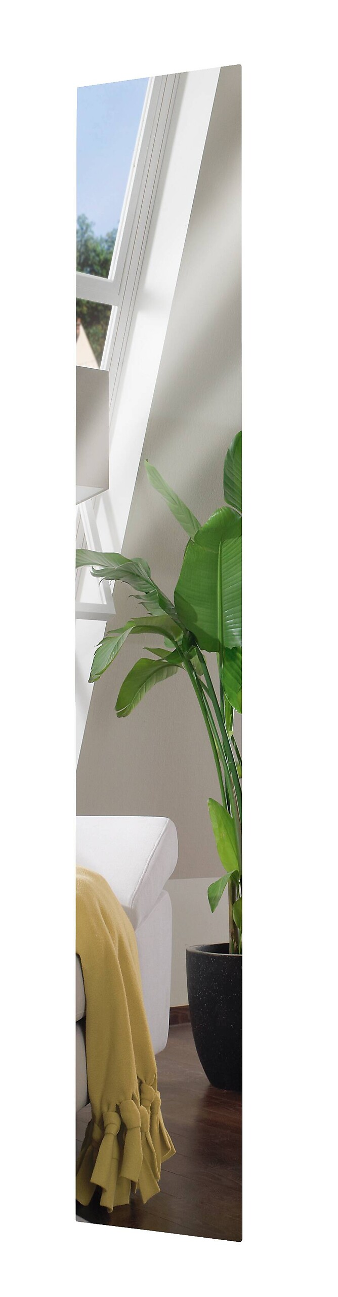 Wandspiegel Wanda grau B/H: ca. 25x150 cm