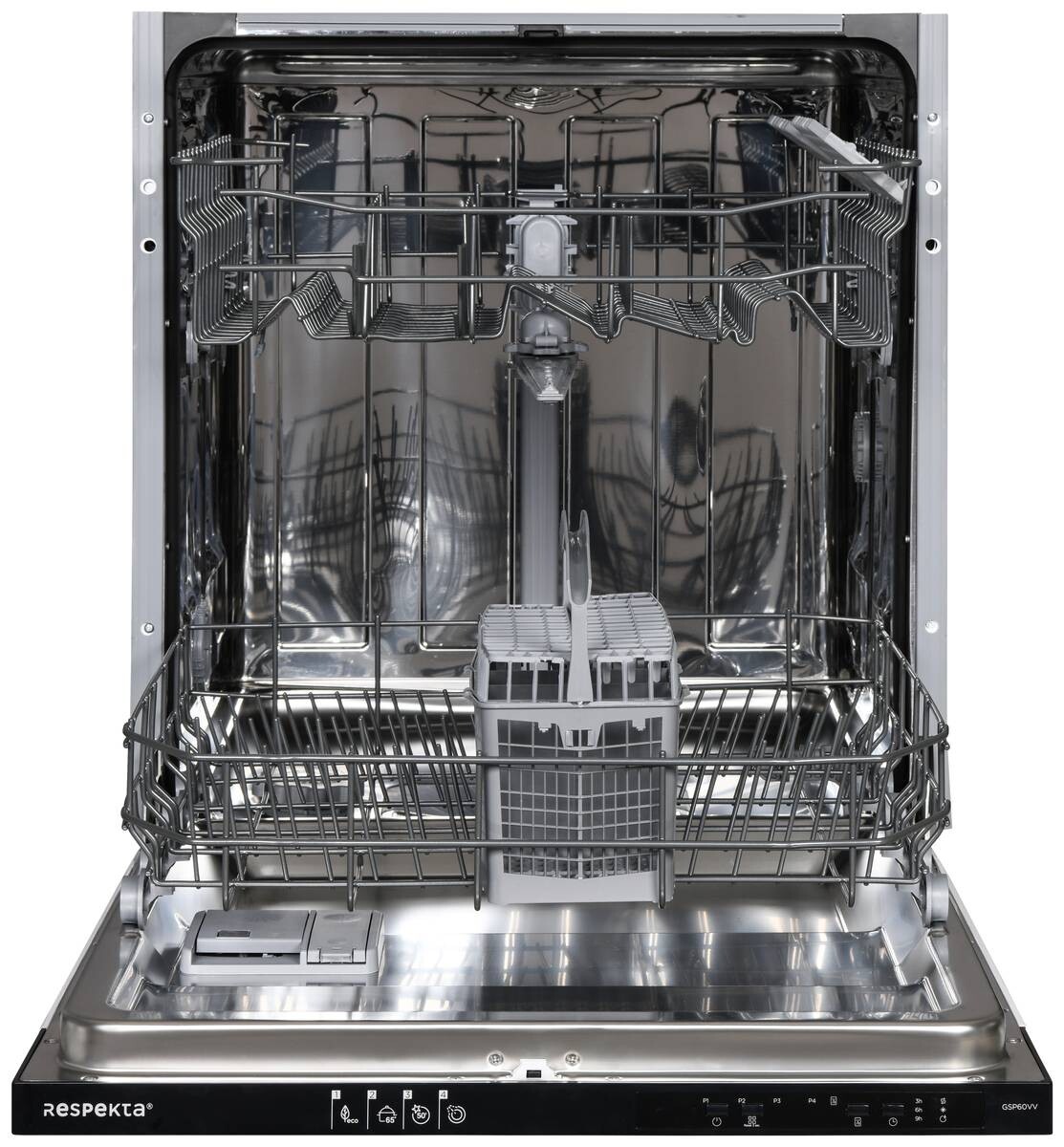 Respekta Küchenblock Premium grau hochglänzend B/H/T: ca. 280x220,5x172 cm