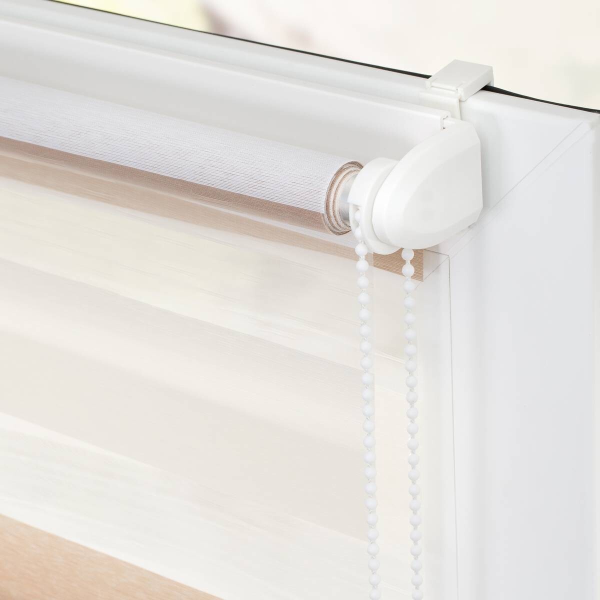 LICHTBLICK Doppelrollo Duo creme B/L: ca. 80x200 cm