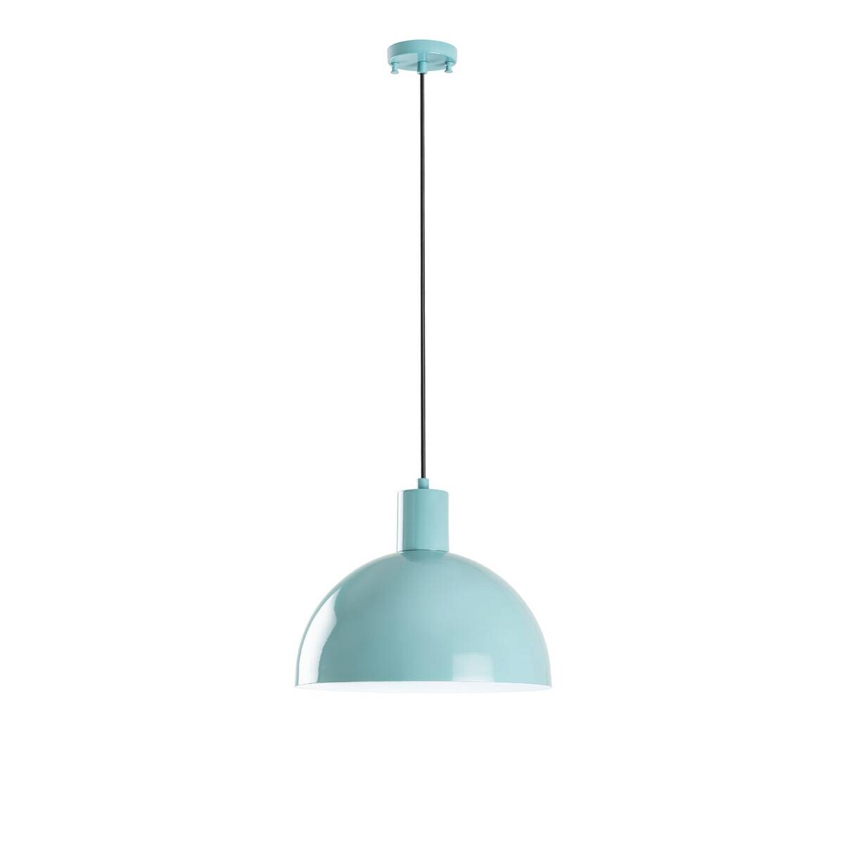 Opviq Pendelleuchte türkis B/H/T: ca. 30x117x30 cm E27 1 Brennstellen