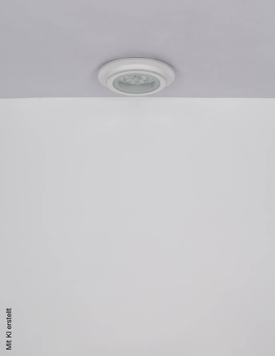 GLOBO LED-Deckenleuchte Suzie weiß Kunststoff H/D: ca. 6,5x46 cm