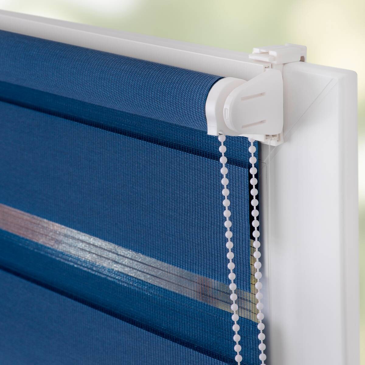LICHTBLICK Doppelrollo Duo blau B/L: ca. 120x150 cm