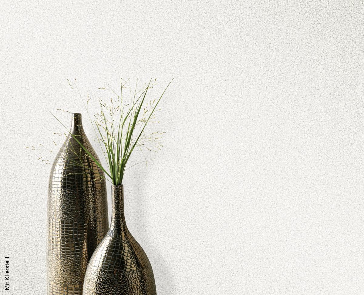 Vliestapete Struktur weiß B/L: ca. 53x1005 cm