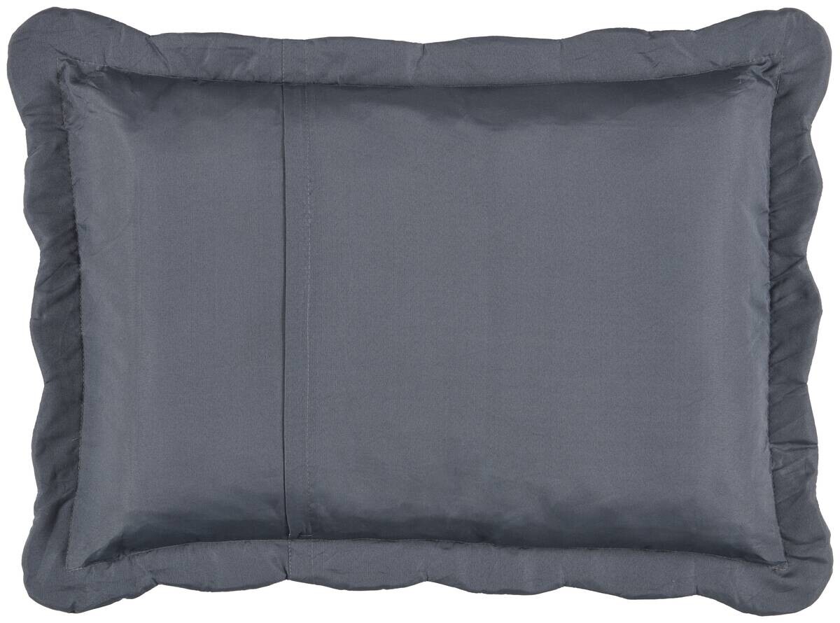 Dekokissen anthrazit 100% Polyester B/L: ca. 70x50 cm