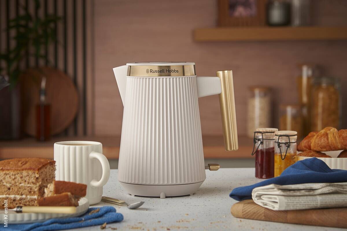 Russell Hobbs Wasserkocher beige Edelstahl B/H/L: ca. 16,8x24,5x23,3 cm ca. 1,7 l