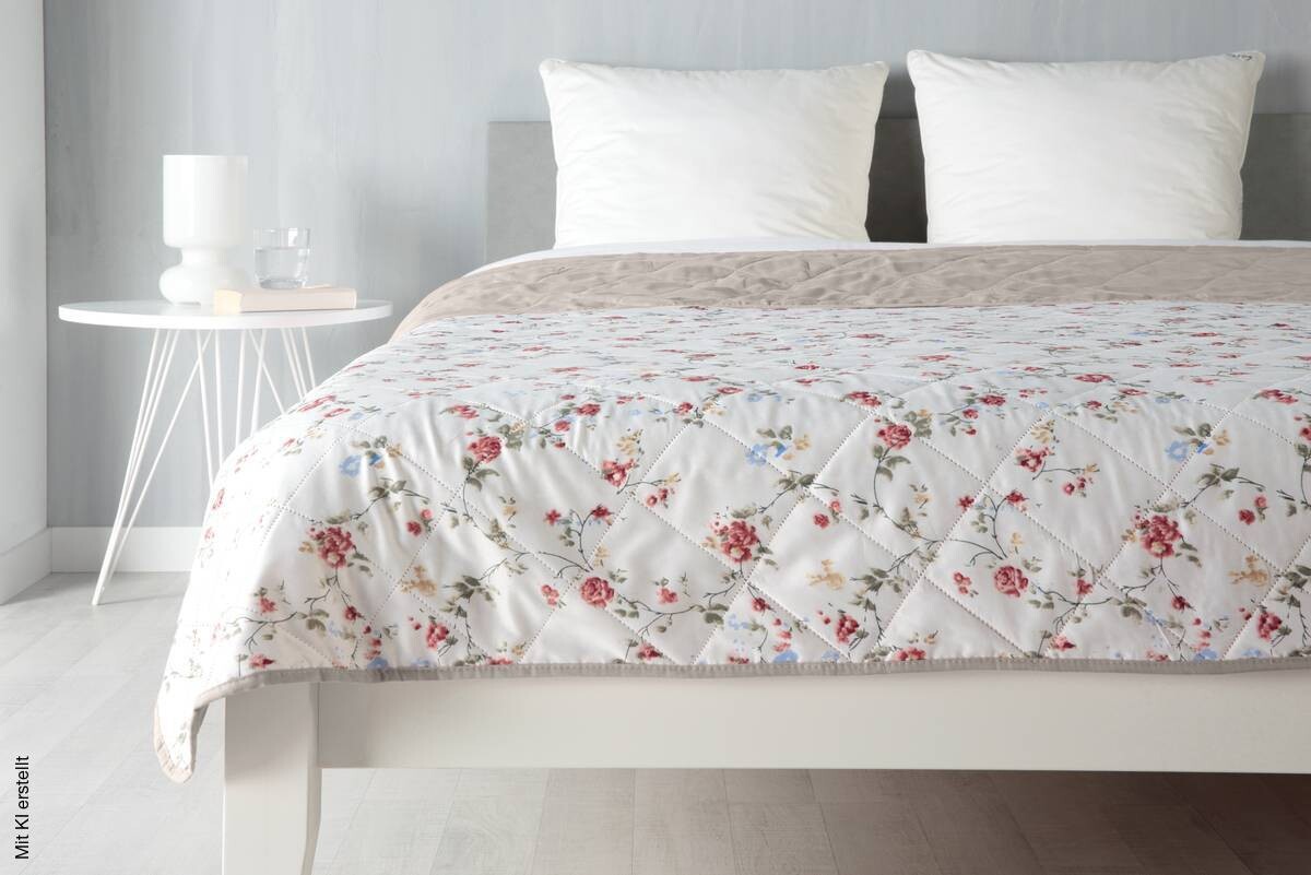 Tagesdecke Florina weiß Polyester B/L: ca. 220x240 cm