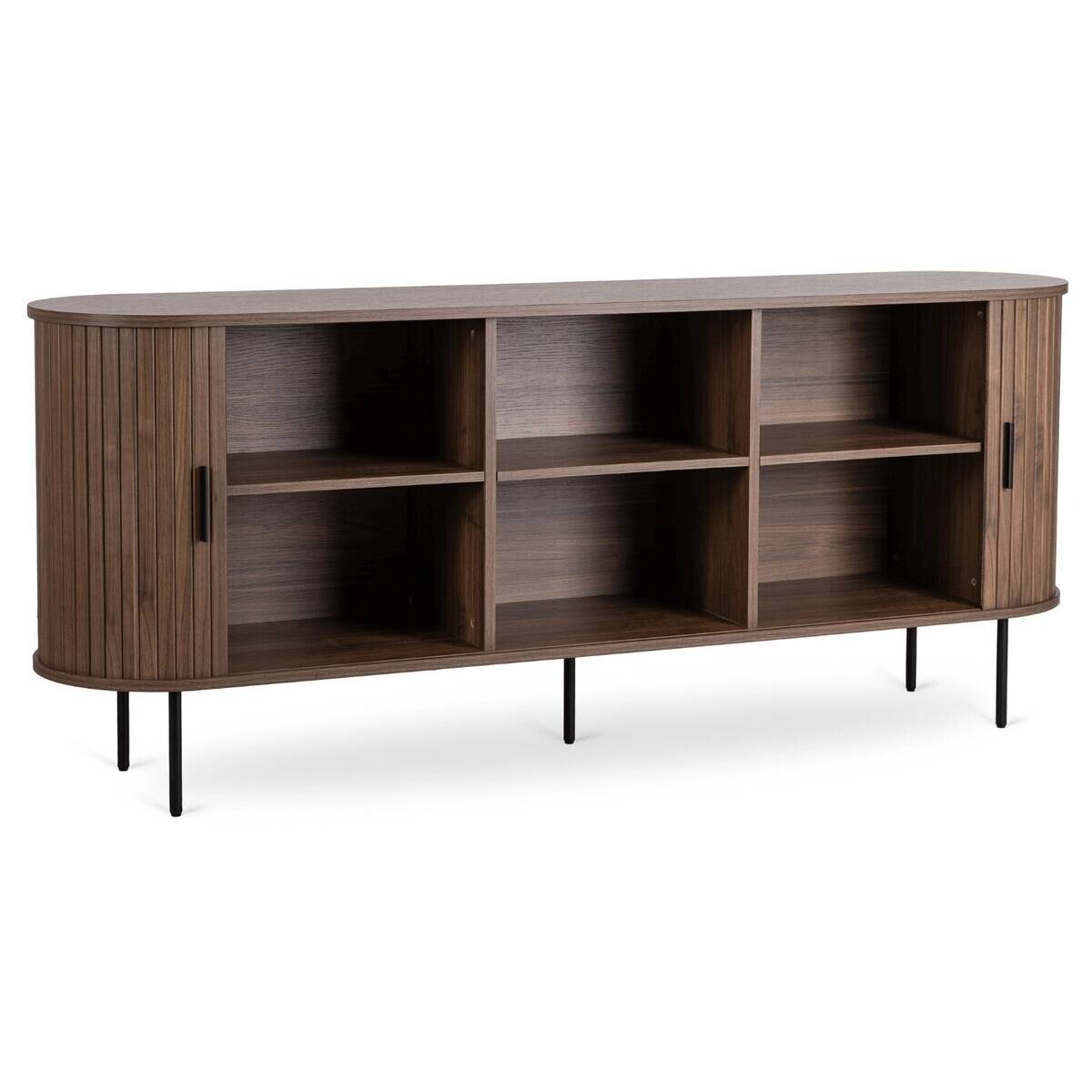 Kommode SELVA nussbaum Nachbildung B/H/T: ca. 180x76x40 cm