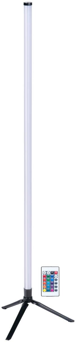 Grundig Stehlampe schwarz B/H/L: ca. 2,5x2,5x120 cm
