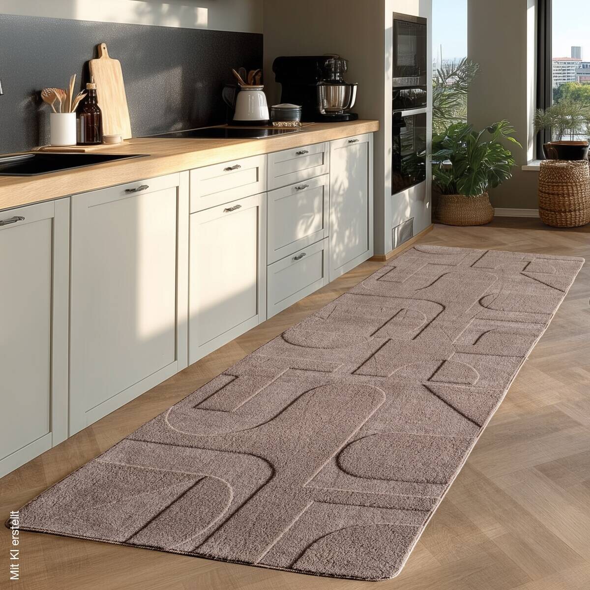 Ayyildiz Teppich POMPEI beige B/L: ca. 80x150 cm