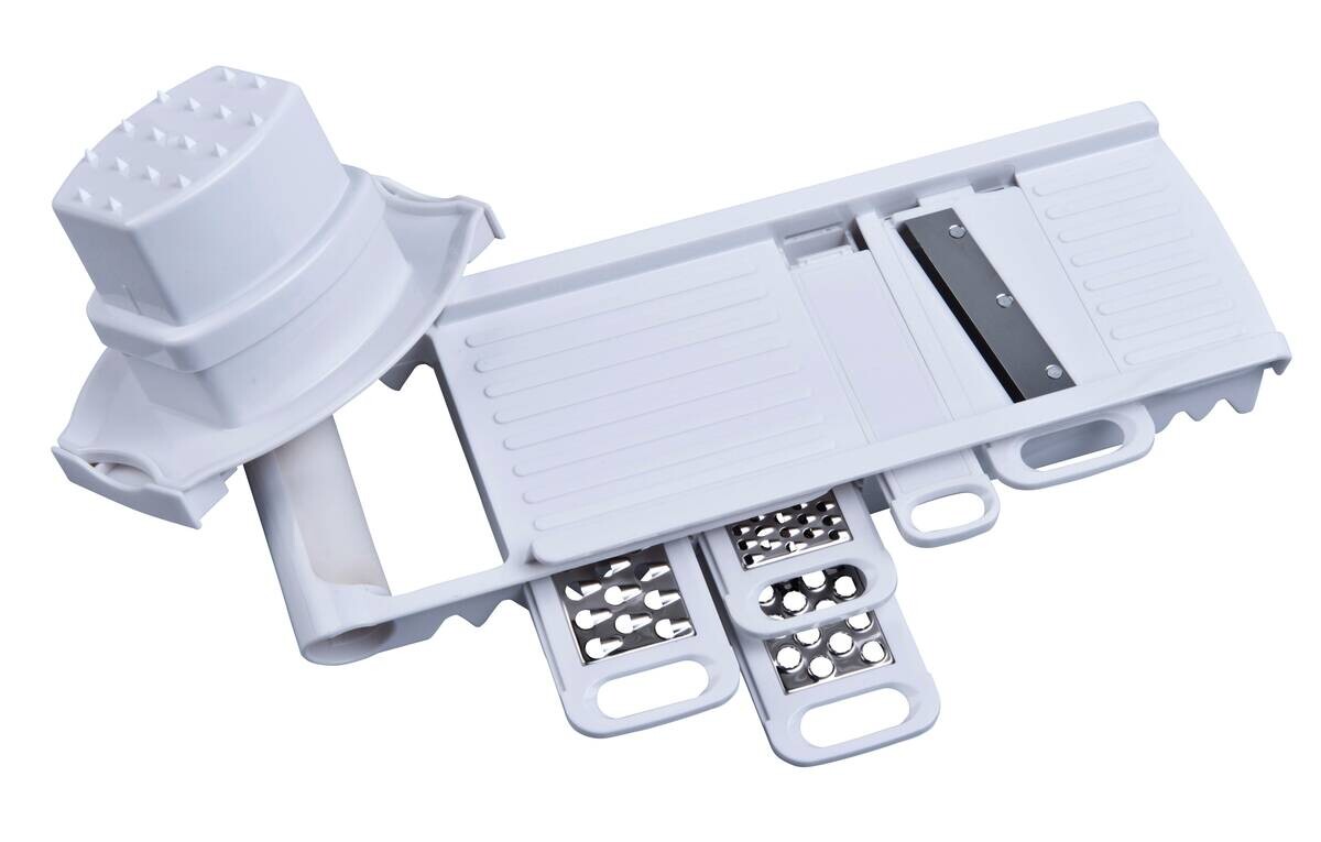 alpina Multifunktionsreibe weiß Kunststoff