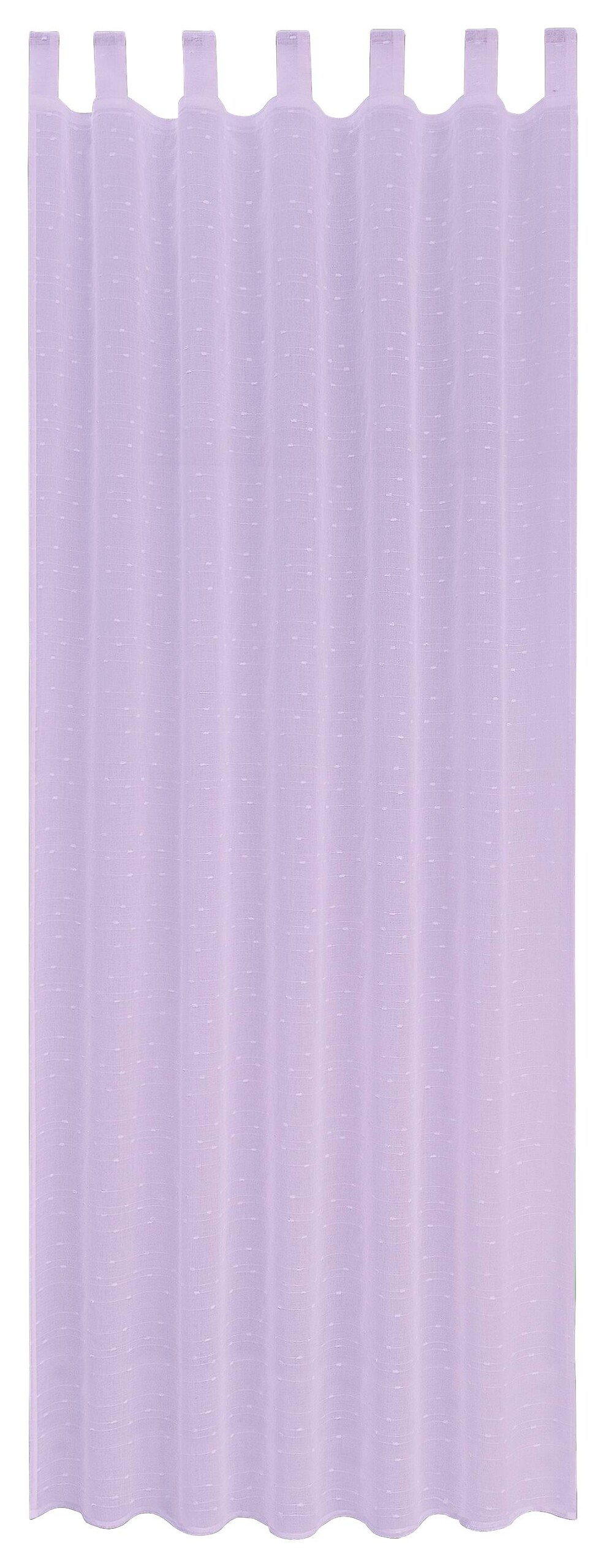 Kombivorhang Selma lavendel 100% Polyester B/L: ca. 140x235 cm
