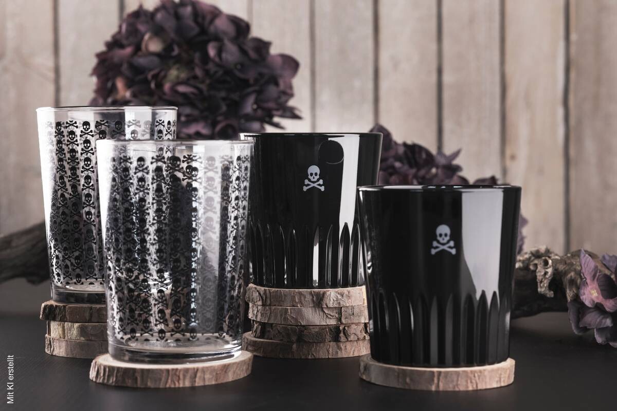 SCALPERS HOME Whiskey-Gläserset 365 schwarz