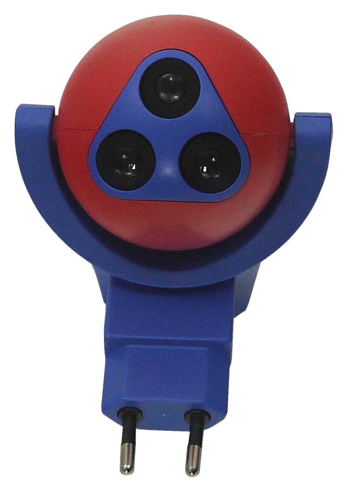 Niermann Stecker-Nachtlicht Paw Patrol dunkelblau rot Kunststoff