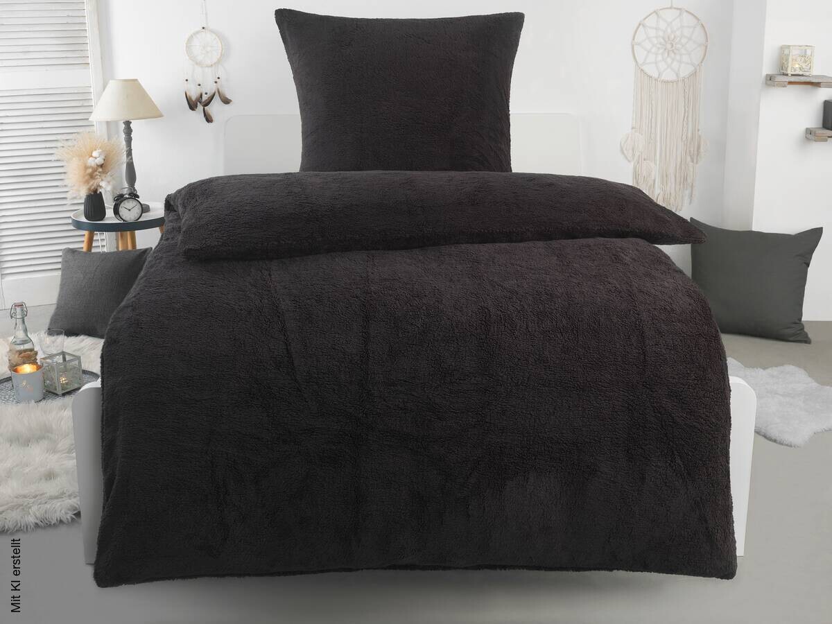 Microfaser Bettwäsche Teddy-Fleece