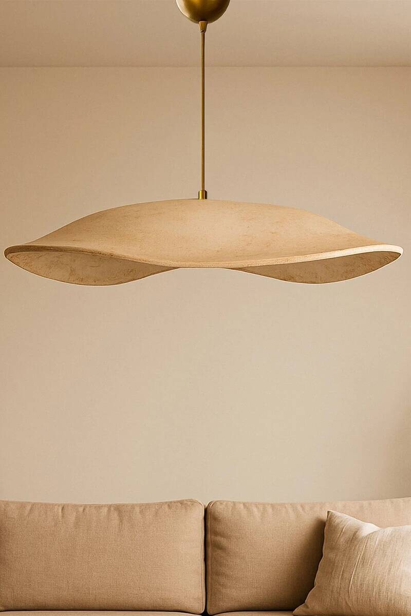 Opviq Pendelleuchte gold Metall B/H/T/L/D: ca. 58x60x58x58x58 cm E27 1 Brennstellen