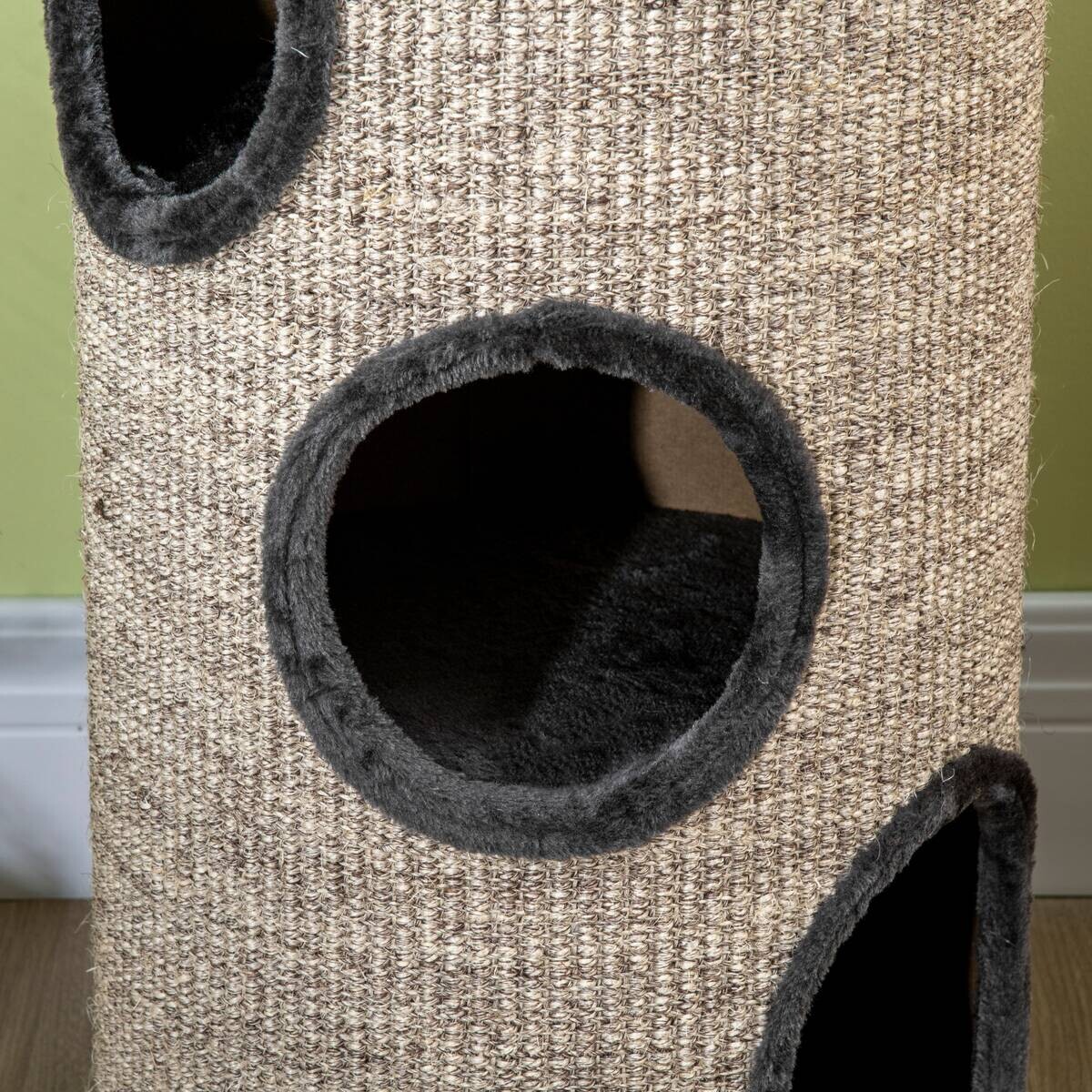 PawHut Tier-Zubehör grau Polypropylen B/H/L: ca. 38x38x70 cm