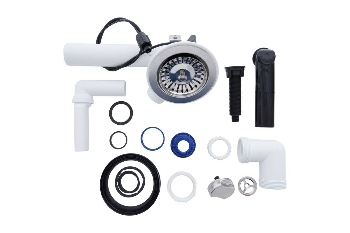 Respekta Einbauspüle Orlando 100 x 50 S schwarz Granitverbundmaterial B/H/T: ca. 100x22,5x50 cm