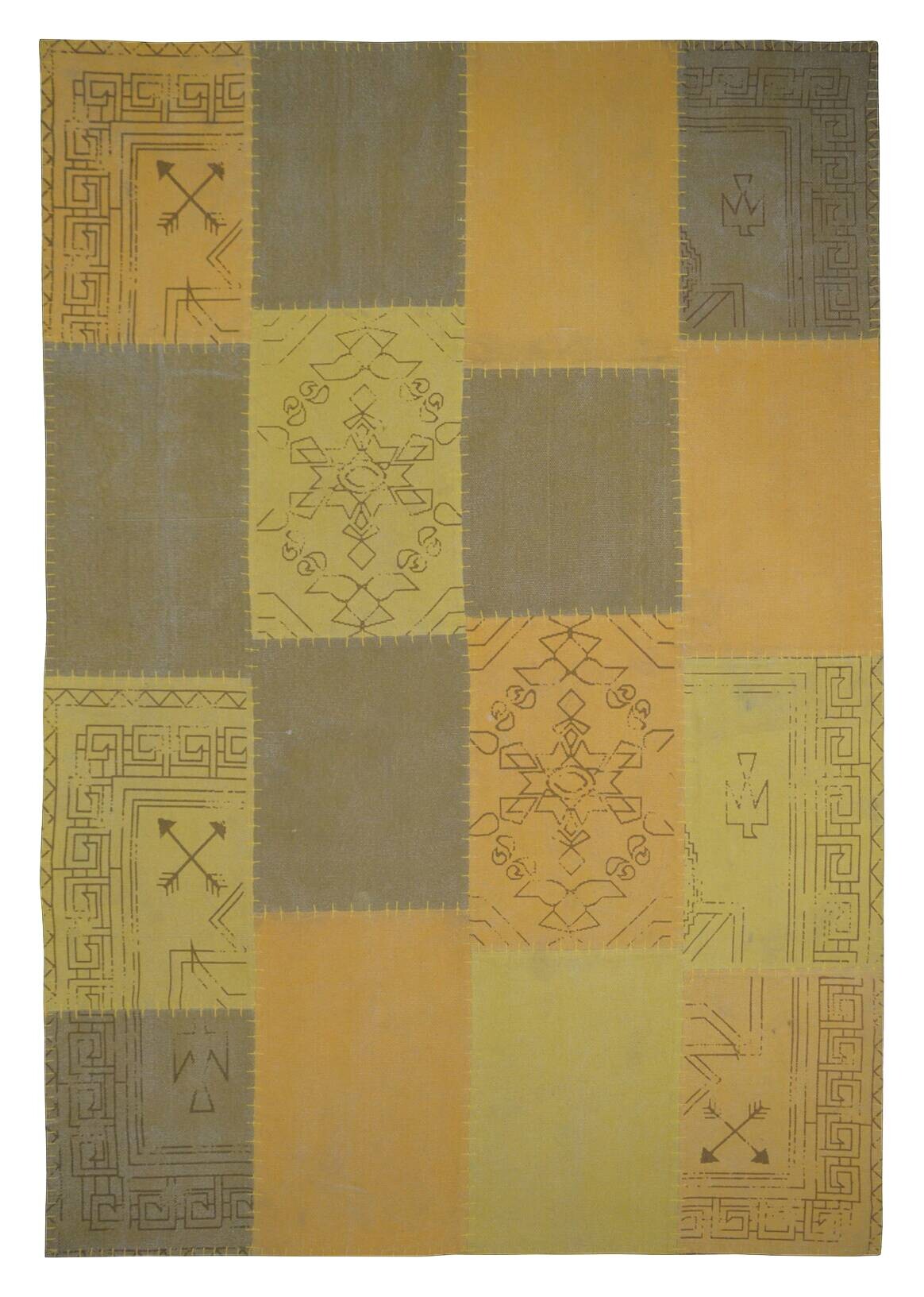 Kayoom Kurzflorteppich Lyrical 210 mehrfarbig B/L: ca. 120x170 cm