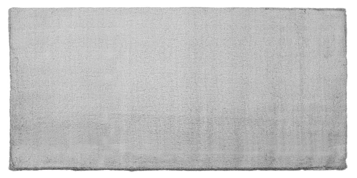 Fellimitat Maya silberweiß B/L: ca. 160x230 cm