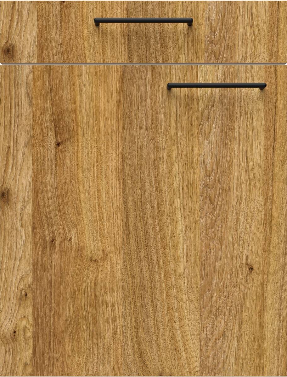 artego Inselküche Feel/Artwood schwarzblau B/T/L: ca. 300x60x180 cm