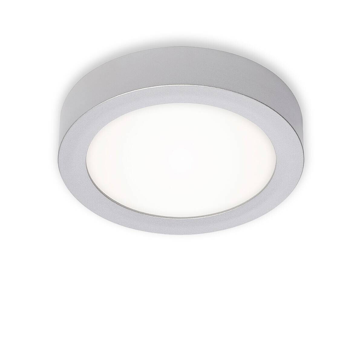 GLOBO LED-Deckenleuchte Fire Chrom Metall H/D: ca. 3,2x17 cm