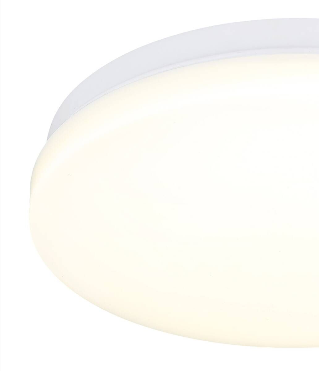 GLOBO LED-Deckenleuchte Hailey weiß Kunststoff D: ca. 20 cm