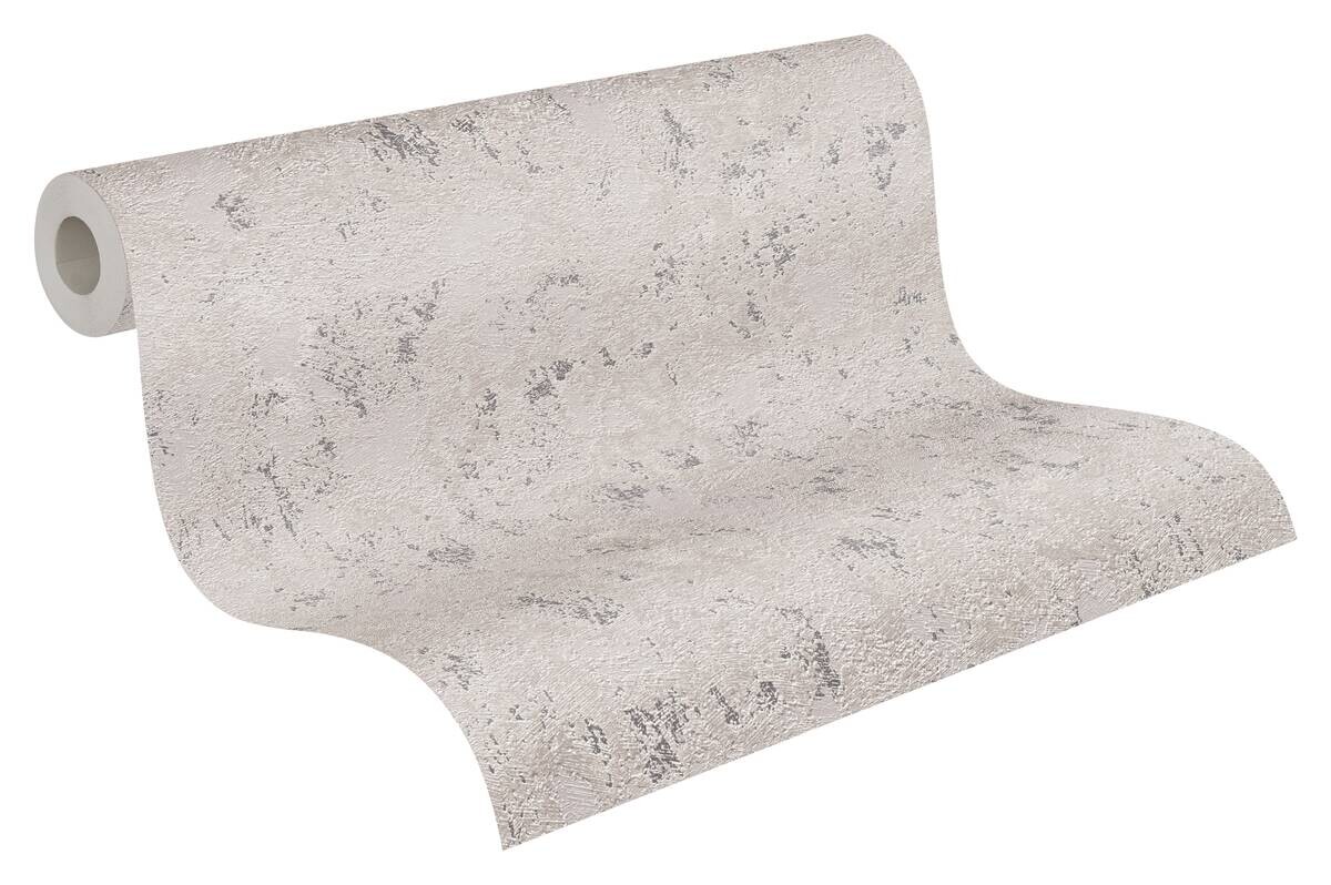 A.S.Creation Vliestapete silber beige B/H/D: ca. 53x1005x9 cm