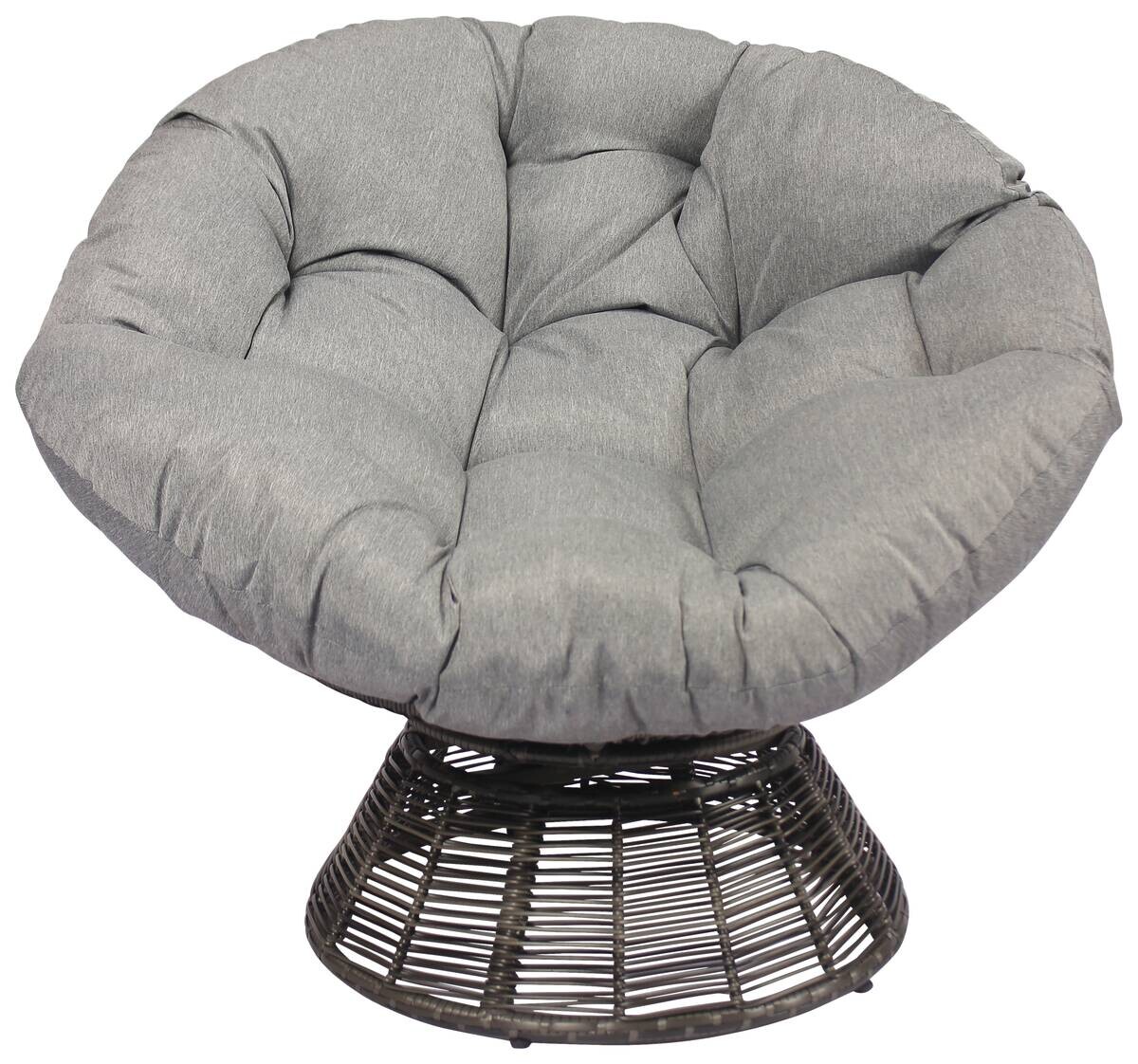POCOline Gartensessel braun Polyester H/D: ca. 78x96 cm