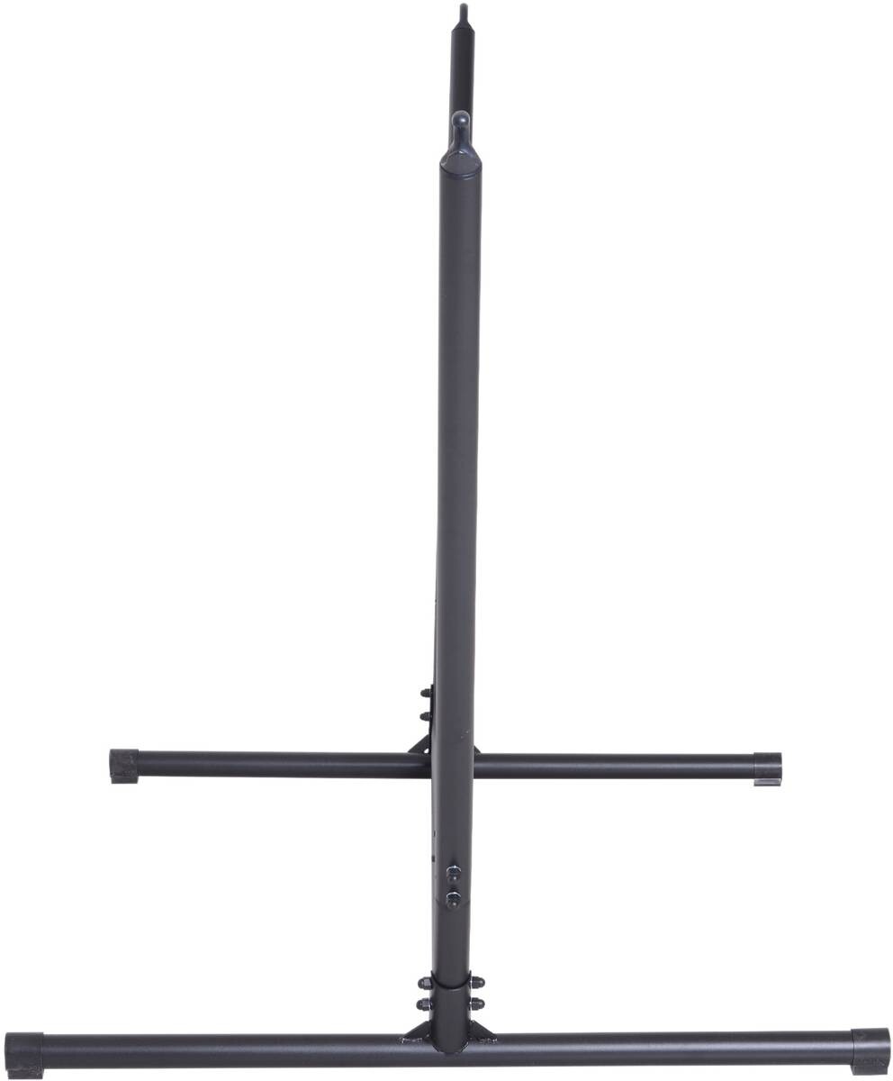 Outsunny Hängemattengestell schwarz Metall B/H/L: ca. 108x120x380 cm