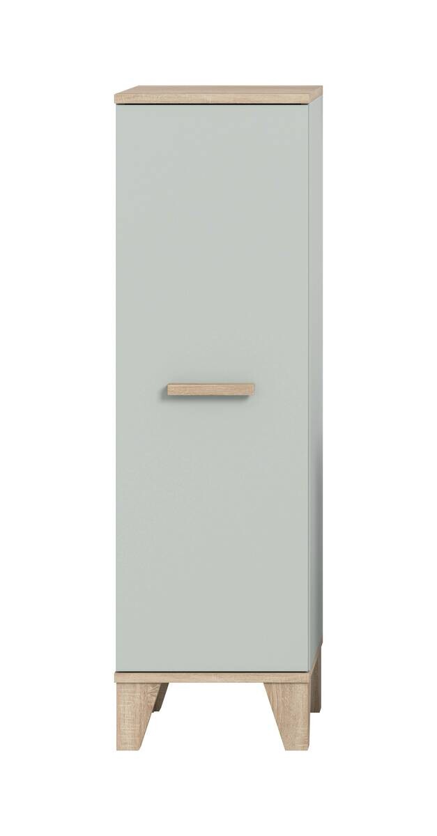 Badkommode STAR hellgrün Eiche hell Nachbildung B/H/T: ca. 34x116x31 cm