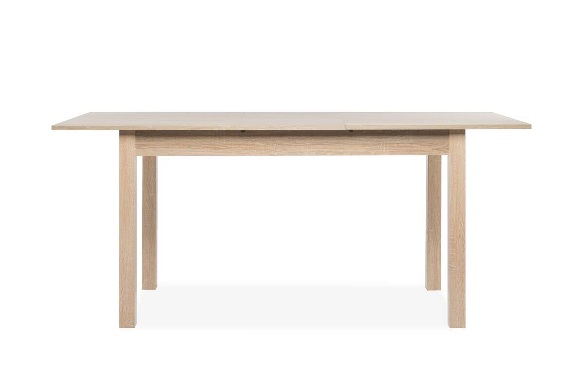 Esstisch Coburg Eiche Sonoma Optik schwarz B/H/T: ca. 140x77x80 cm