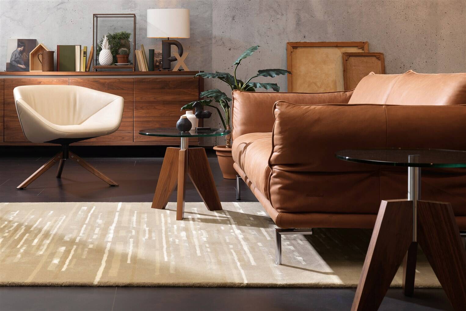 Arte Espina Kurzflorteppich Satin 8059 beige B/L: ca. 170x240 cm