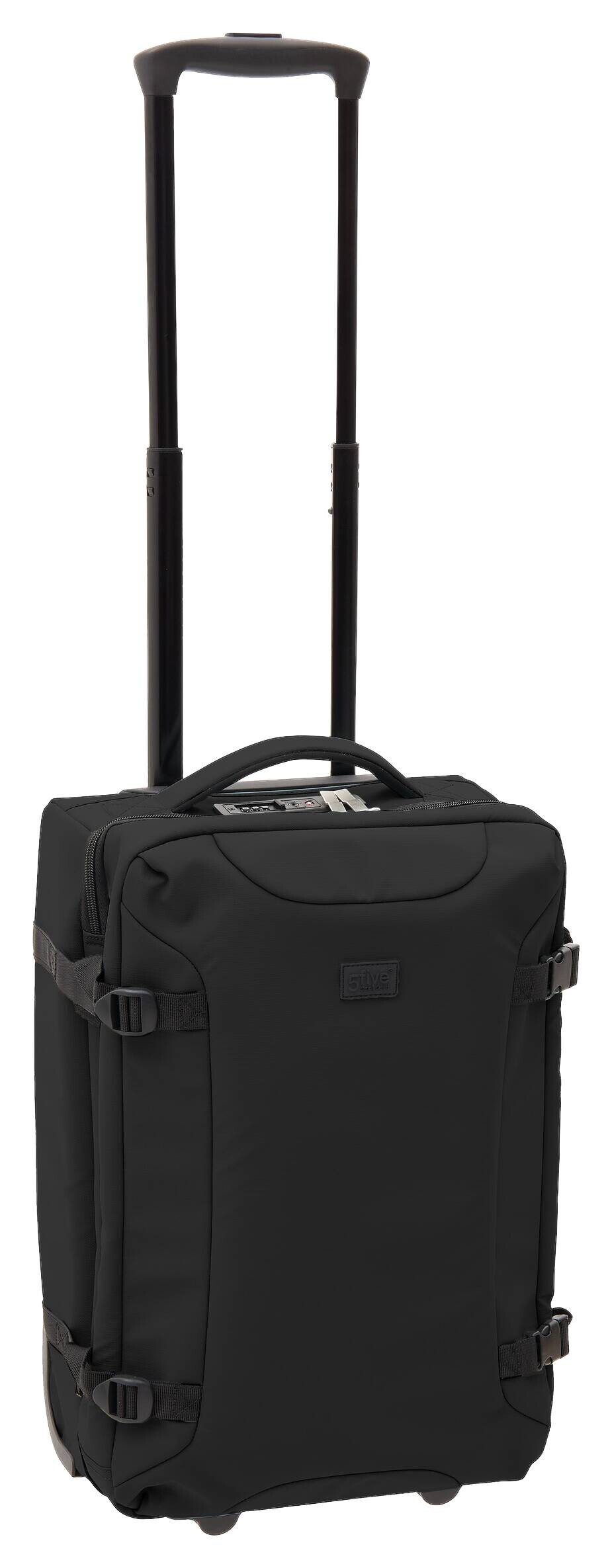 Koffer schwarz Textilene B/H/L: ca. 33x54x24 cm