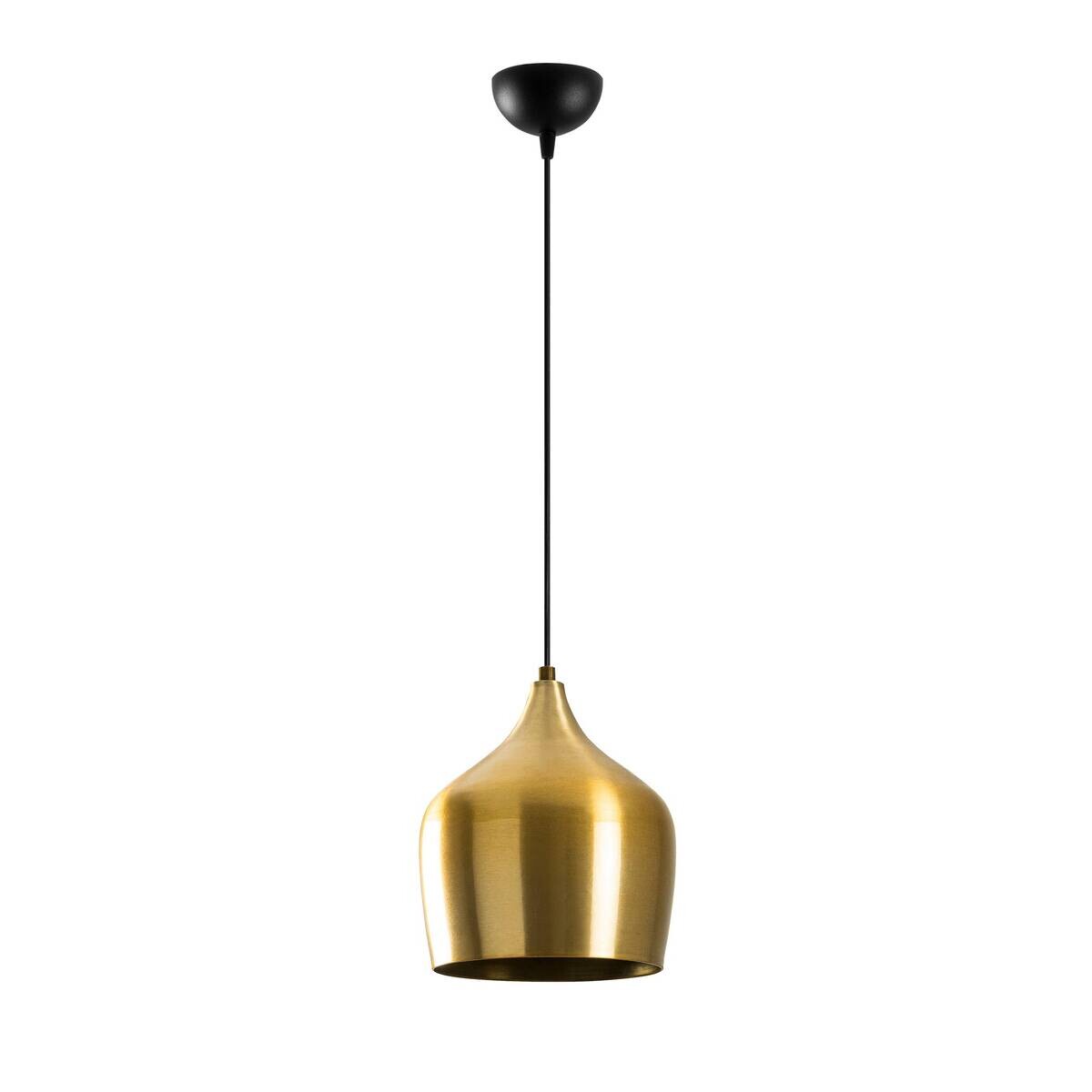 Opviq Pendelleuchte messing B/H/T: ca. 22x124x22 cm E27 1 Brennstellen