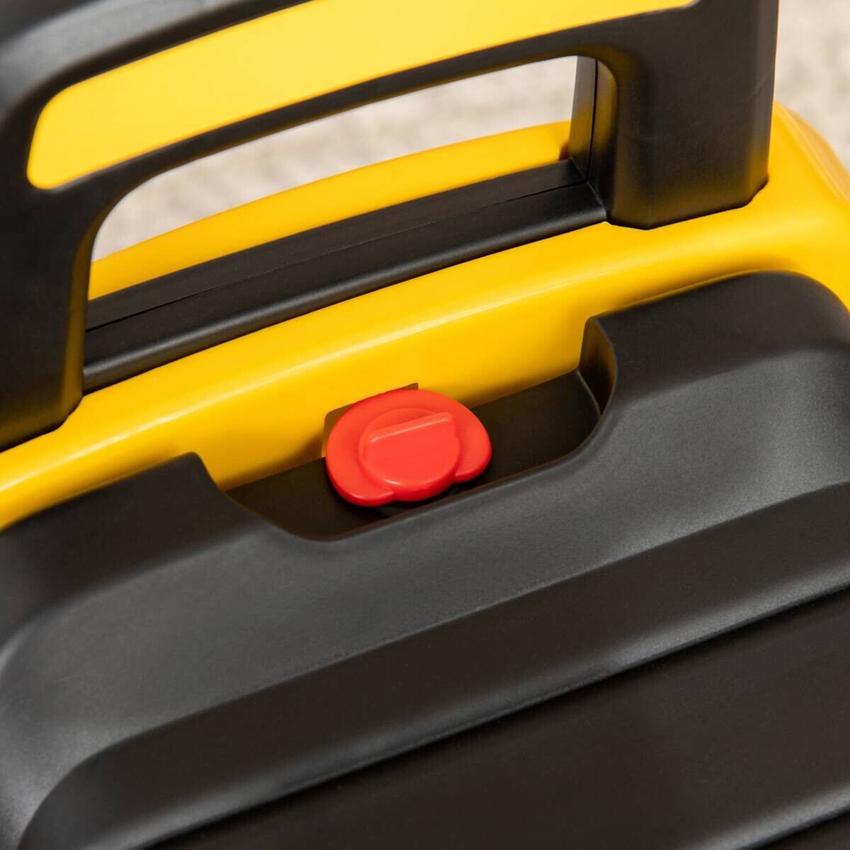 HOMCOM Kinder-Fahrzeug gelb B/H/L: ca. 29,5x78x54 cm