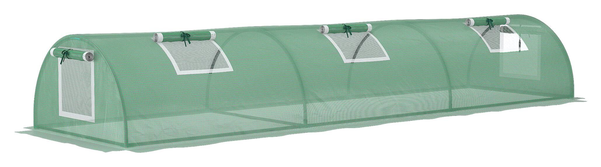 Outsunny Gewächshaus B/H/L: ca. 80x45x300 cm grün
