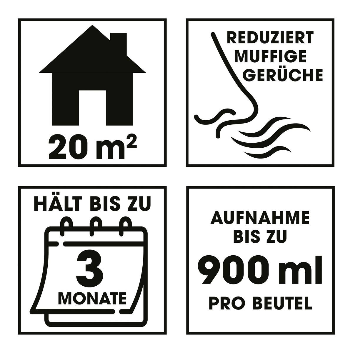 Luftentfeuchter 6 tlg.